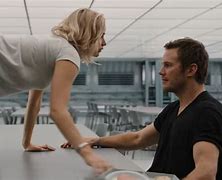 Image result for Jennifer Lawrence Space Movie Chris Pratt