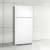 Image result for Frigidaire 18-Cu Ft Top-Freezer Refrigerator (White) | FFTR1814TW