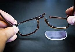 Image result for Broken Glasses Lens
