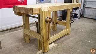 Image result for Mounting Vise On Workbench