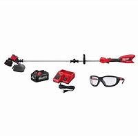 Image result for Milwaukee M18 Fuel Brushless String Trimmer Kit - With Battery And Charger, Model 2828-21