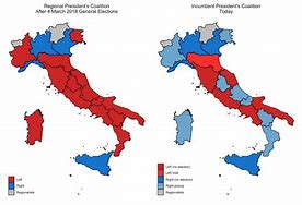 Image result for Italian Parliament Election Map