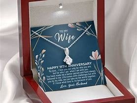 Image result for 11th Year Wedding Anniversary Gift