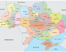 Image result for Ukraine Country Map