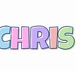 Image result for Chris Name Design