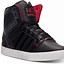 Image result for Black Adidas High Top Sneakers