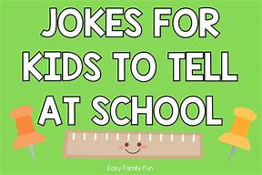 Image result for School Appropriate Jokes