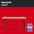 Image result for CRAFTSMAN 72-In W X 41.25-In H Wood Work Bench In Red | CMST27200R