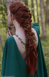 Image result for Red Viking Braids