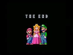 Image result for Super Mario World the End Screen