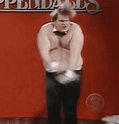 Image result for Chris Farley Falling Downhill