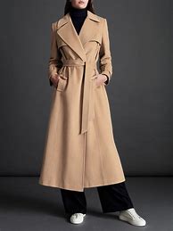 Image result for Brown Trench Coat Women