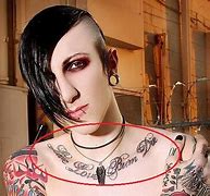 Image result for Chris Motionless Neck Tattoo