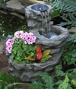 Image result for Solar Garden Water Fountains