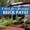 Image result for Brick Patio Decks