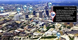 Image result for Georgia State University Atlanta Map