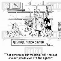 Image result for Senior Center Cartoon