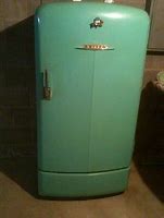 Image result for Vintage Slim Refrigerator