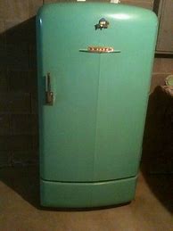 Image result for Vintage Aqua Refrigerator
