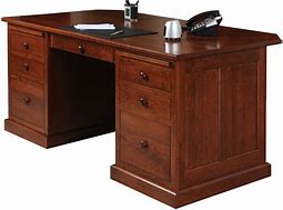 Image result for Cherry Wood Executive Desk