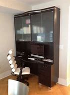 Image result for Computer Desk with Doors