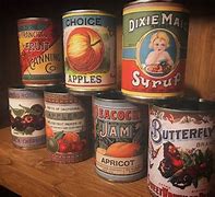 Image result for Old Food Cans