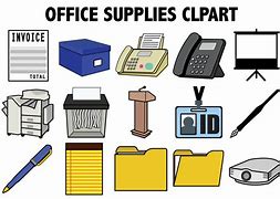 Image result for Office Supply Clip Art