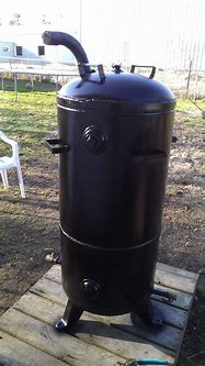 Image result for Homemade Vertical BBQ Smokers