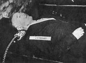 Image result for Julius Streicher Death Photo