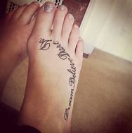 Image result for Cute Foot Tattoo Quotes