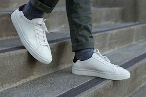 Image result for Adidas White Leather Shoes