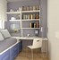 Image result for Small Bedroom with Desk and Bed