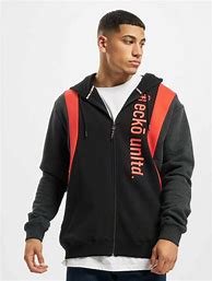 Image result for Black and Red Ecko Hoodies
