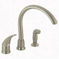 Image result for Moen Single Handle Kitchen Faucet with Sprayer