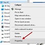 Image result for Properties Button On Windows 10