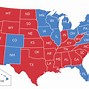 Image result for Red Blue Election Map