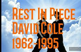 Image result for David Cole Son of Ed Cole