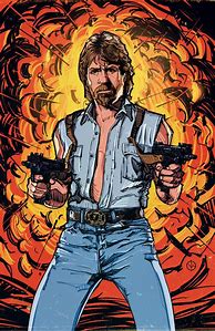 Image result for Chuck Norris Cartoon