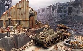 Image result for War-Torn Village Diorama