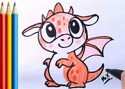 Image result for How to Draw Cute Cartoon Dragons