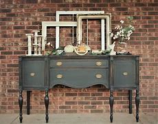 Image result for Antique Buffet Cabinet Credenza