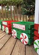 Image result for Outdoor Christmas Train