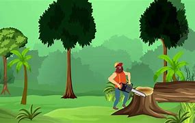 Image result for Tree Felling Cartoon