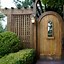 Image result for Wood and Metal Garden Gates
