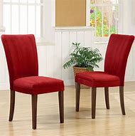 Image result for Red Dining Room Chairs