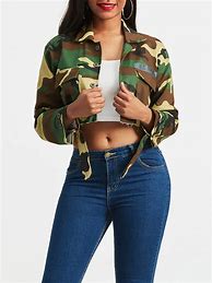 Image result for Cute Camo Crop Tops