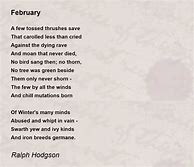 Image result for February Poems for Seniors