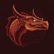 Image result for Dragon Head Vector