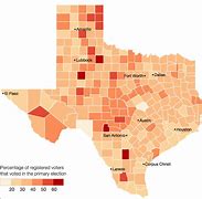 Image result for Texas 2016 Election Results Map