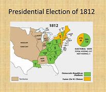 Image result for 1812 Presidential Election